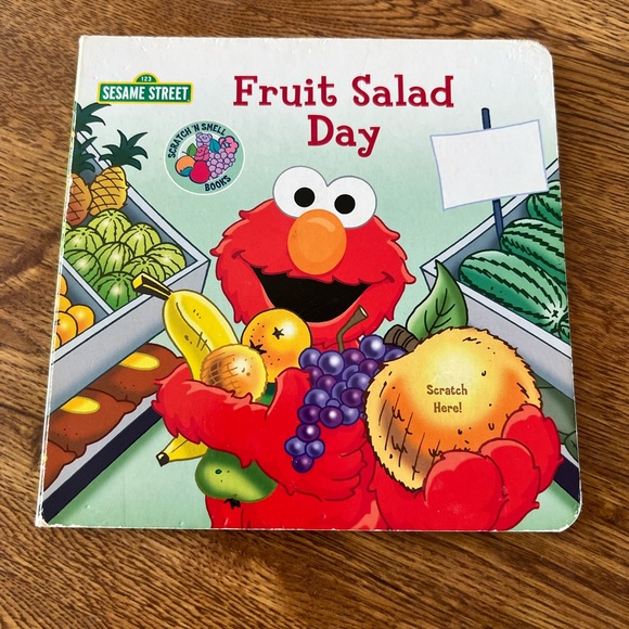 5 Sesame Street Scratch n Sniff Board Books Lot - Picture 3 of 14